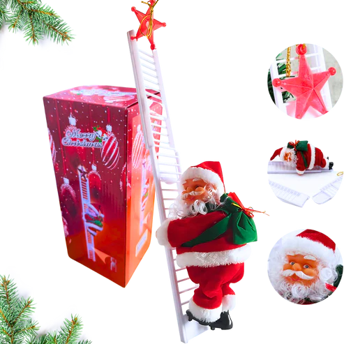 PENJAJUĆI DEDA MRAZ - Na merdevinama