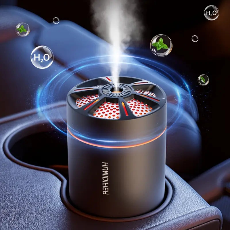 Difuzer za auto - MINI - sa LED svetlima + POKLON ETERIČNO ULJE