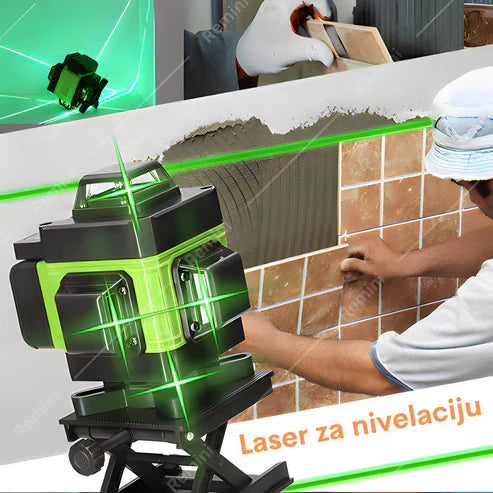 Laser za nivelaciju 4D 16 Linija Digitalni
