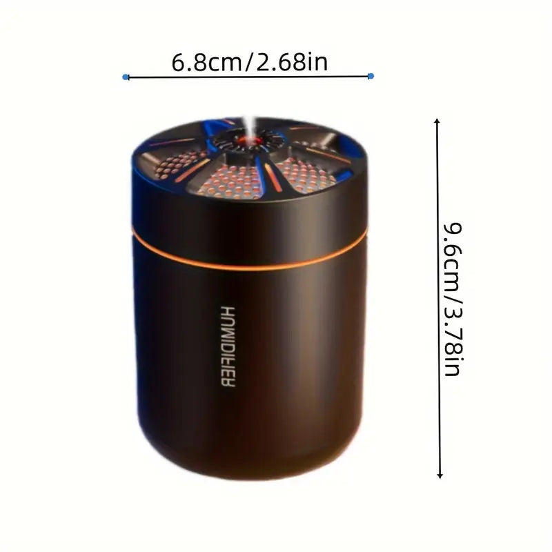 Difuzer za auto - MINI - sa LED svetlima + POKLON ETERIČNO ULJE