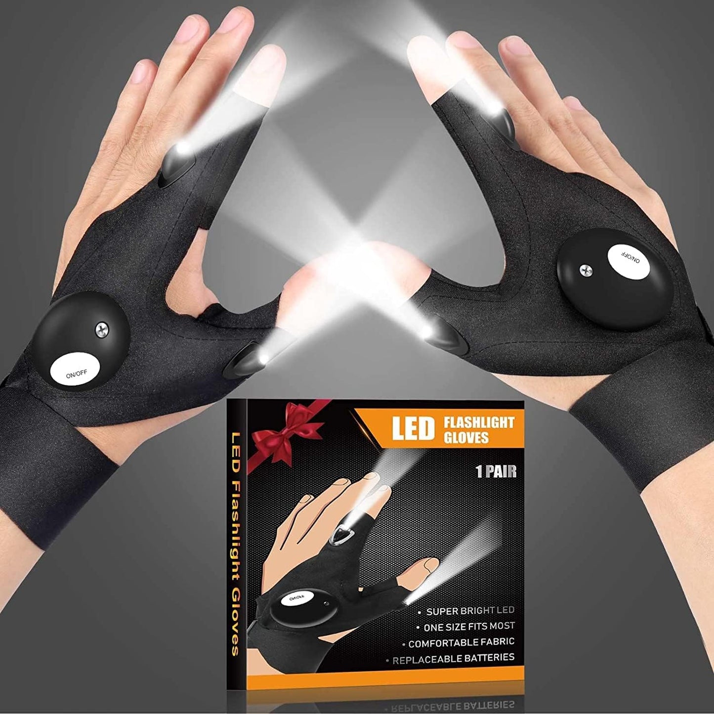Rukavice sa LED svetlima 1+1 GRATIS