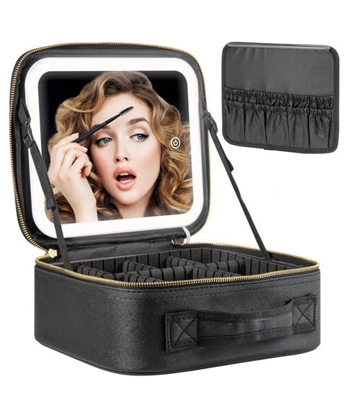 Neseser sa LED svetlom i ogledalom