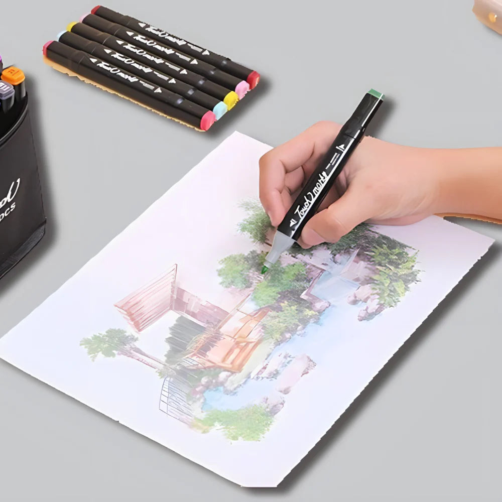 SET OD 80 MARKERA + POKLON BOJANKA