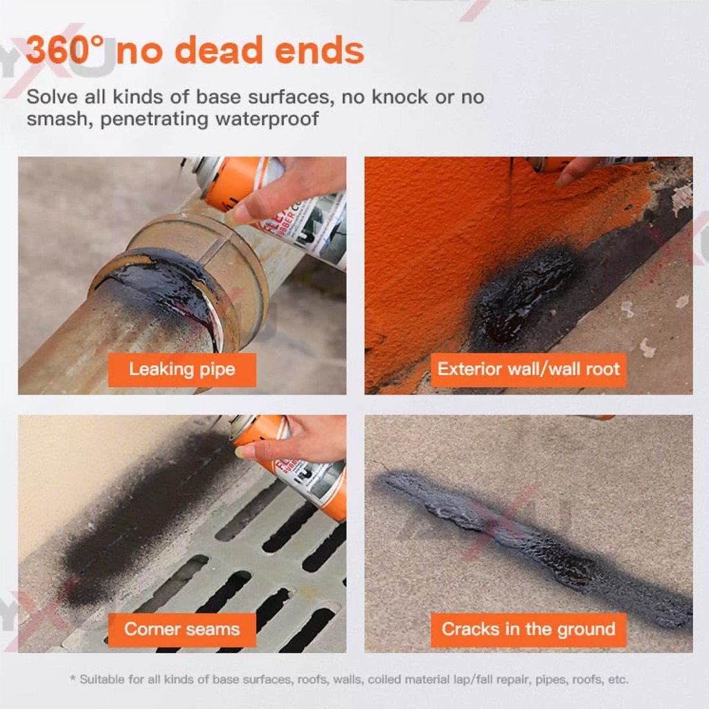 Fleksibilni gumeni sprej-premaz za brzo zaptivanje 700ml